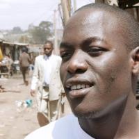 Fred O. from Kibera, Community worker in the biggest Slum of Africa.