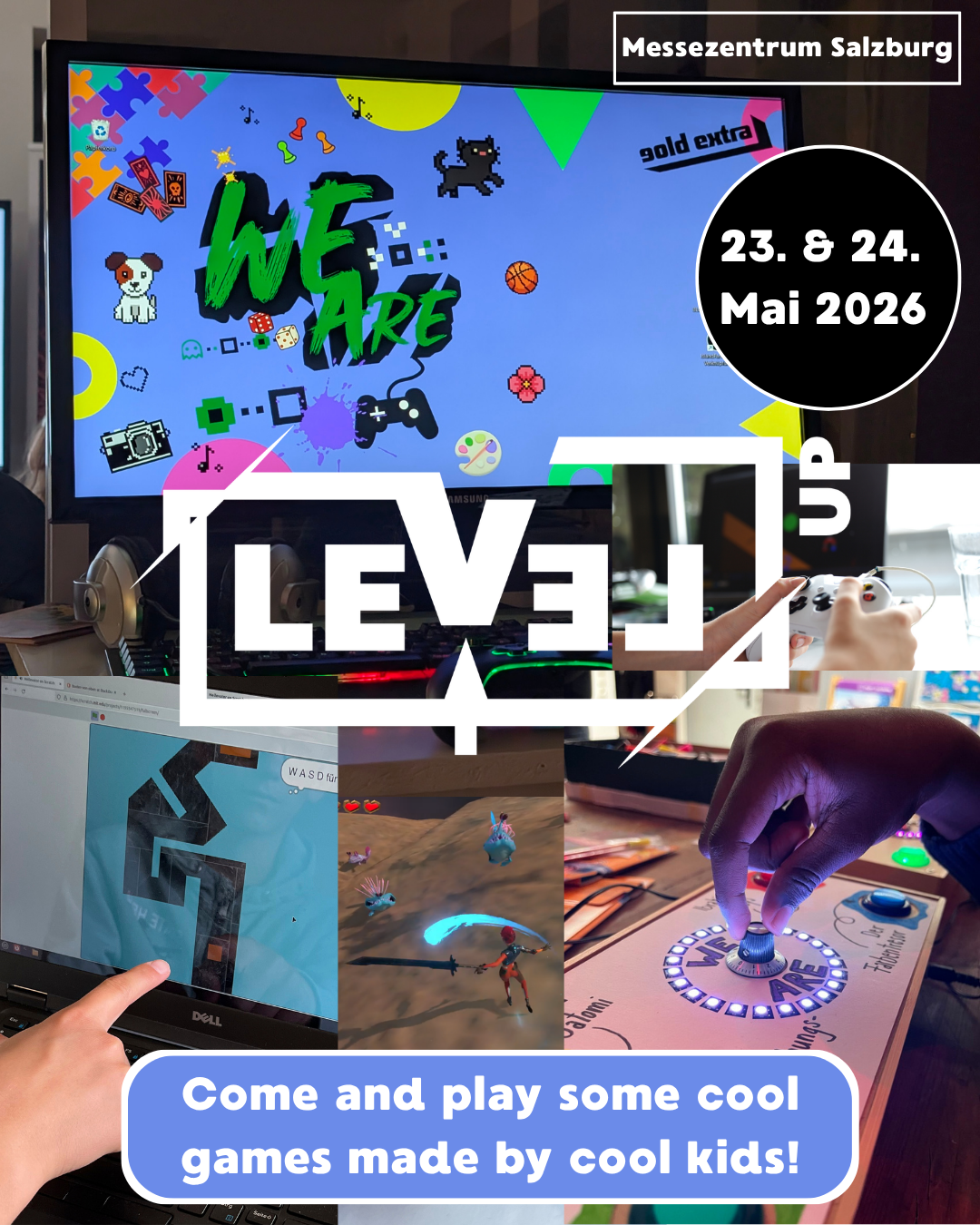 WE ARE auf der LEVEL UP