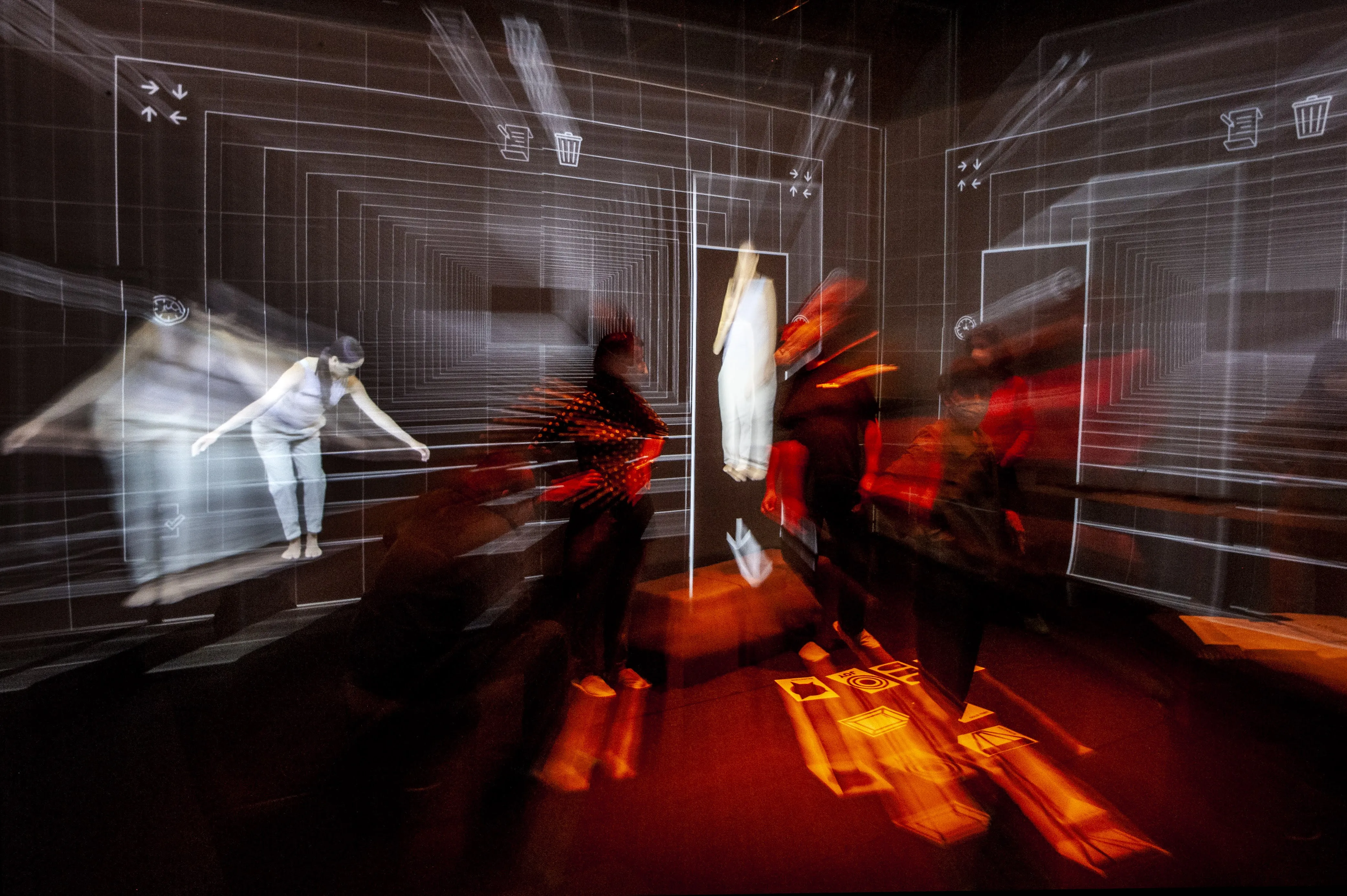 Interaktive Dokumentation Once Upon Unsteady Grounds, im Bild Mara Vivas, Credits Bernhard Müller