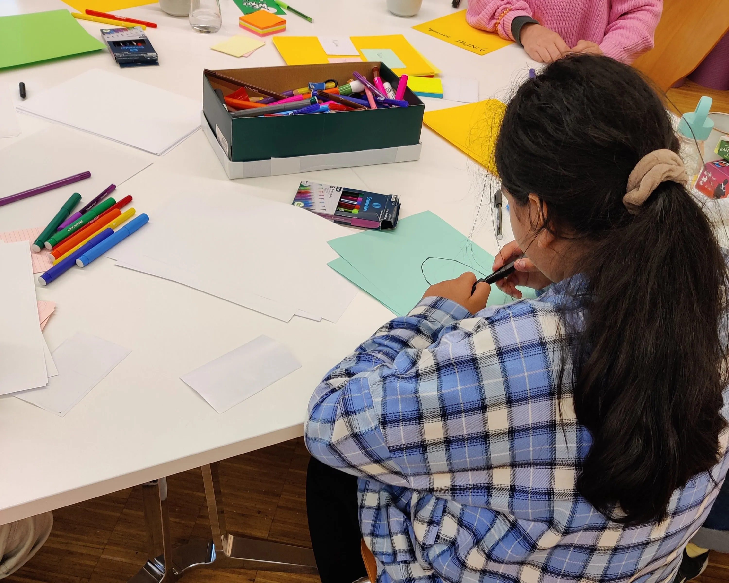Game-Design Workshop im KOMM: Ideen mit Stift und Papier