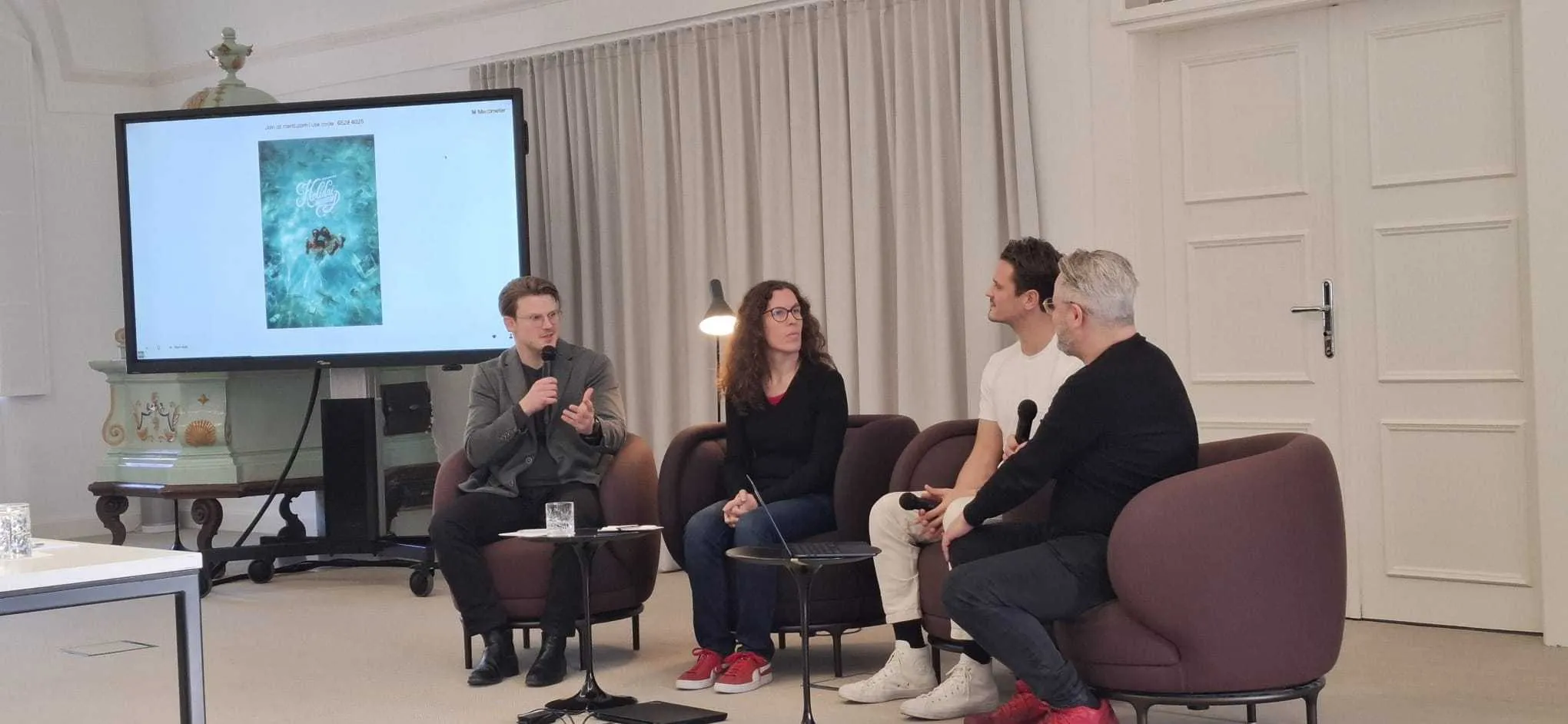 Panel Discussion Pedagogy and Technology at Sonophilia Conference 2025. Credits: Merzmensch