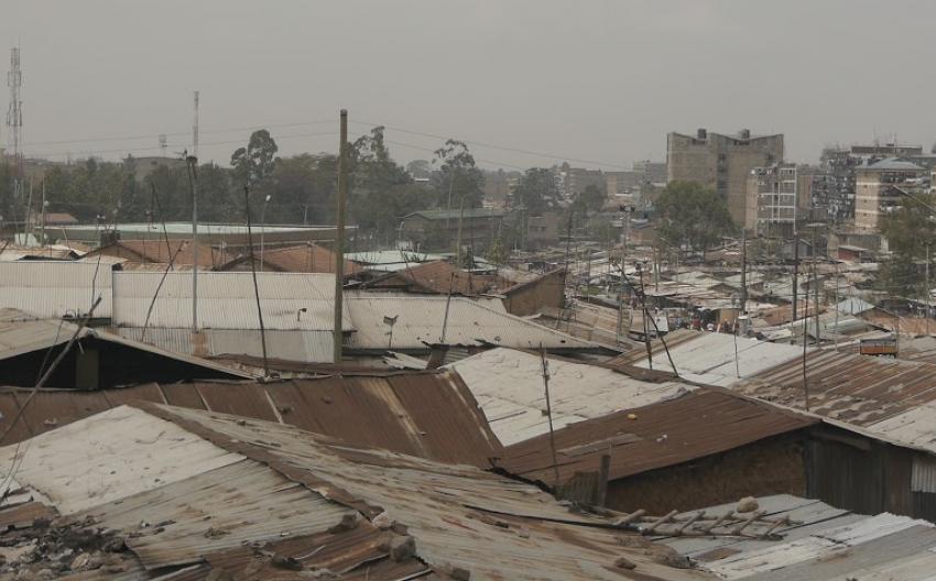 Over the roofs of Mathare