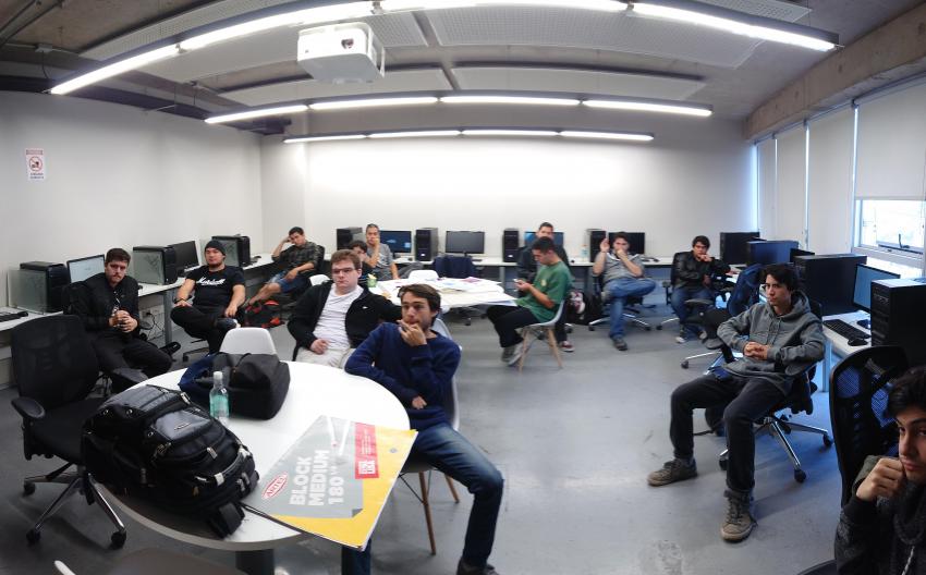 Students of Campus Creativo helped producing the game. 