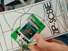 Programmheft und Namens-Badge