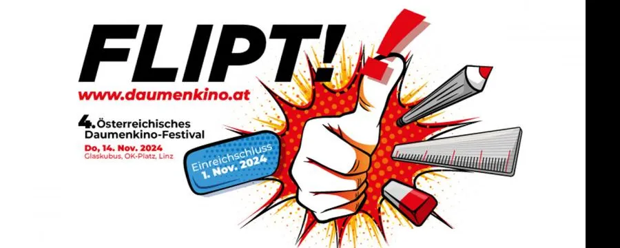 FLIPT! 2024 Daumenkino-Festival - Jetzt einreichen! 