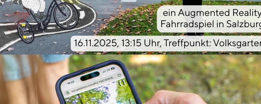 Einladung Critical City Cycling 16. November 2025
